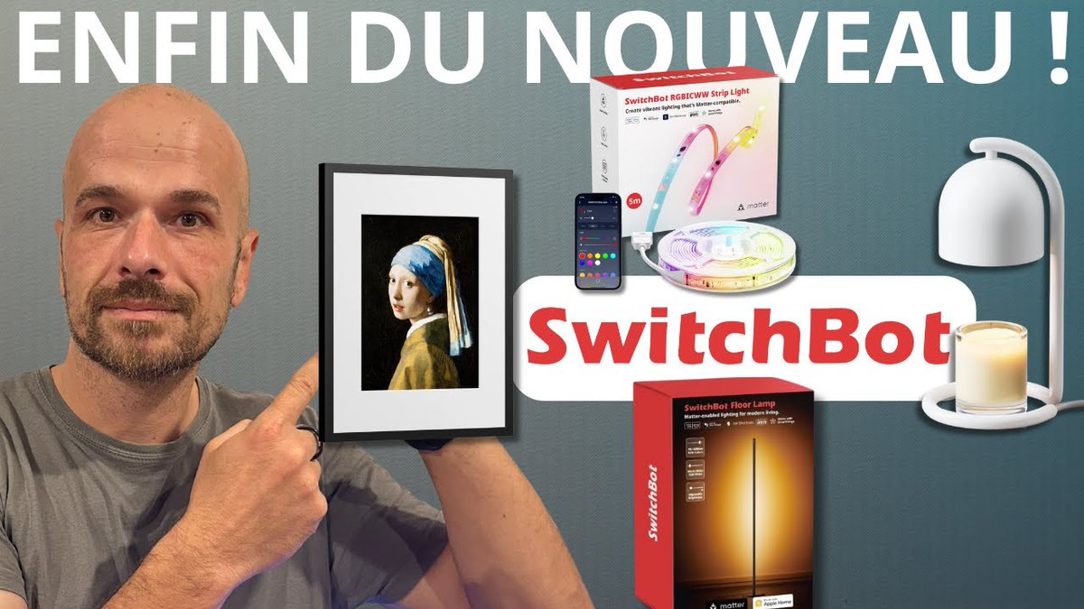 VincentVintech's tweet image. Eh salut à toi !

Dans cette vidéo je teste 4 nouveautés @SwitchBot ...et certains sont uniques au Monde...

Alors file cliquer sur ce lien :
#switchbot#domotique#technology#Tech

youtu.be/-rEUilxQvE0