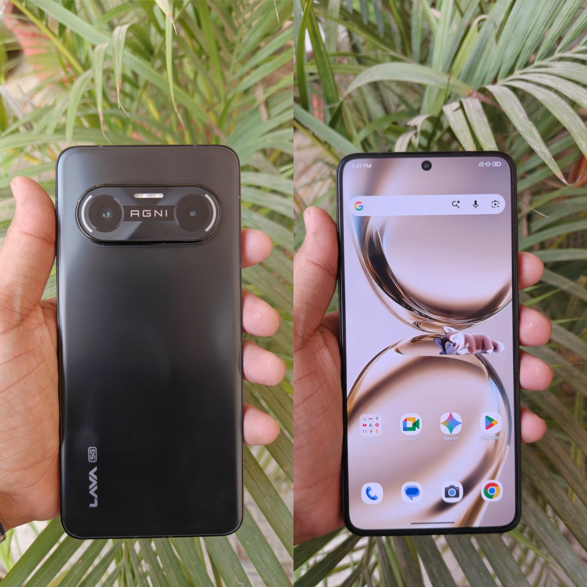 yabhishekhd's tweet image. I have been using the Lava Agni 4 for the last 4 days, and here is my overview of the same:
Price 💰 ₹24,999
(₹2,000 off on all cards)

Design and Build:
Lava Agni 4’s build quality is impressive. It feels solid in hand with an aluminium alloy metal frame, antenna lines, and a…