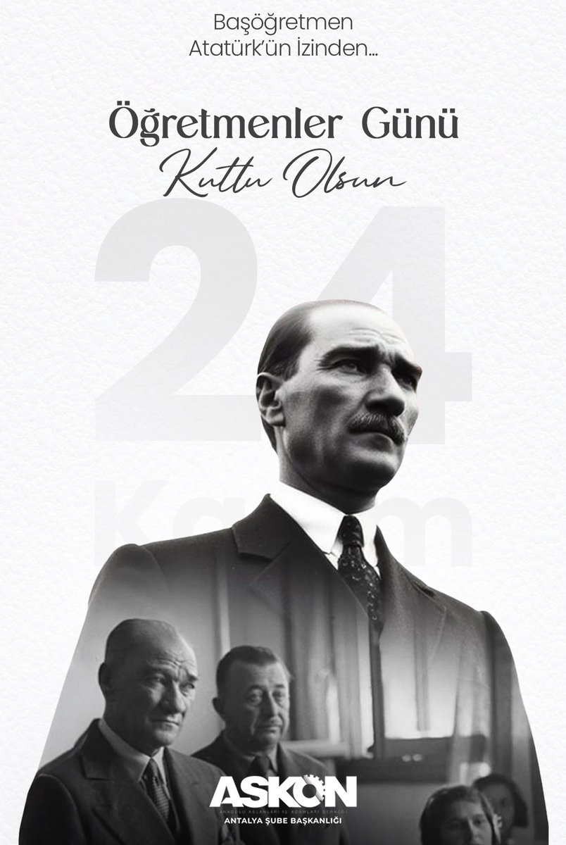 Öğretmenler günü kutlu olsun.