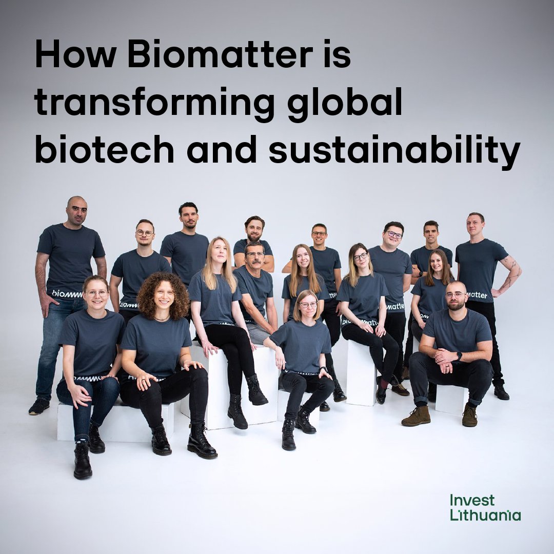 🧬 Can #AI design better proteins than nature?

In #Lithuania, deep-tech companies like <a href="/BiomatterD/">Biomatter</a>  are using generative AI to engineer new proteins for cleaner and more sustainable #biotech.

Full story ⬇️
investlithuania.com/blog/ai-powere…
