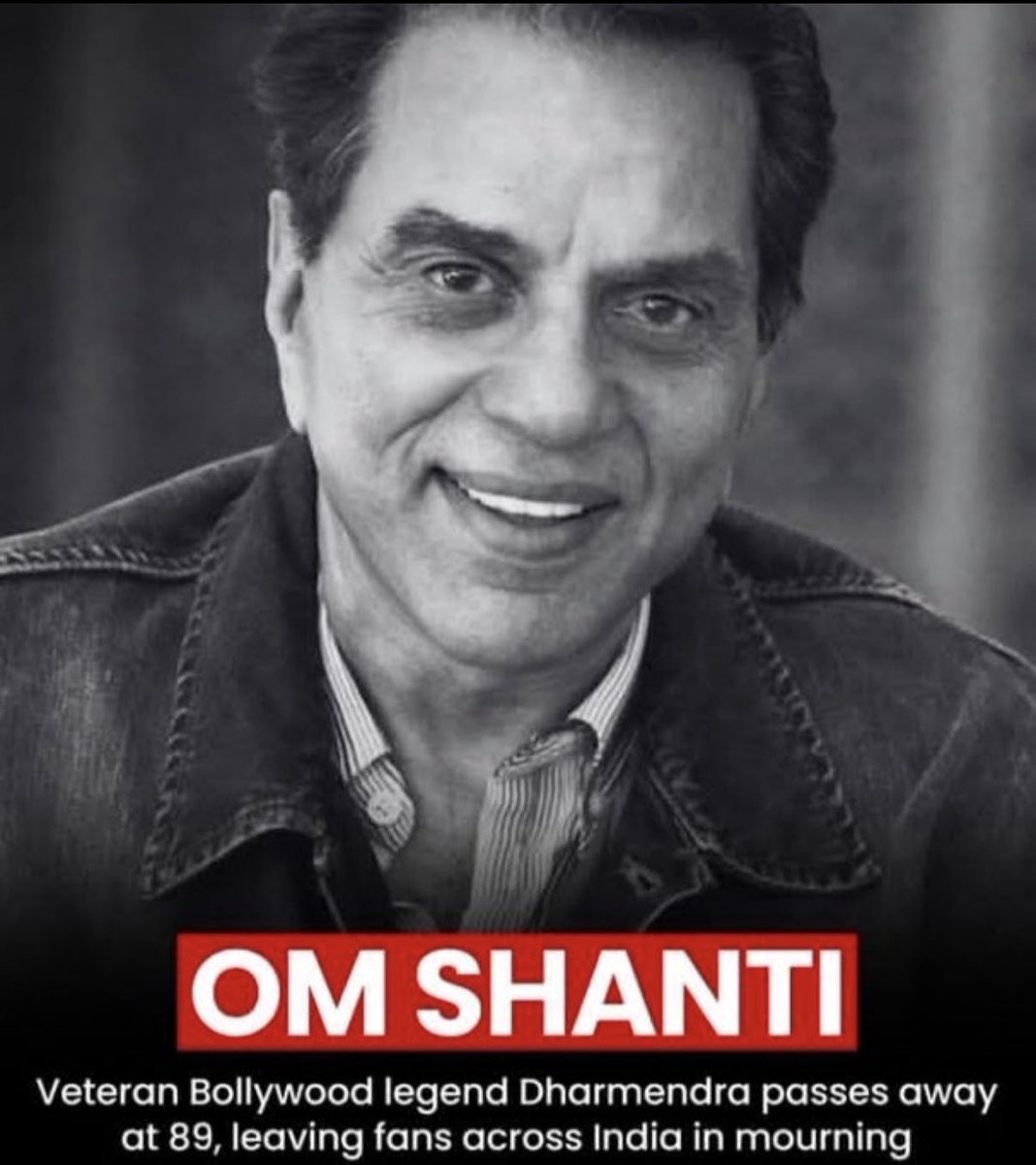 SibbalTechTalks's tweet image. Legends like Dharam ji never truly leave us; their charisma, laughter, and unforgettable roles echo through generations. Om Shanti to the eternal He-Man of Bollywood. 🙏💔 #Dharmendra #DharmendraDeol