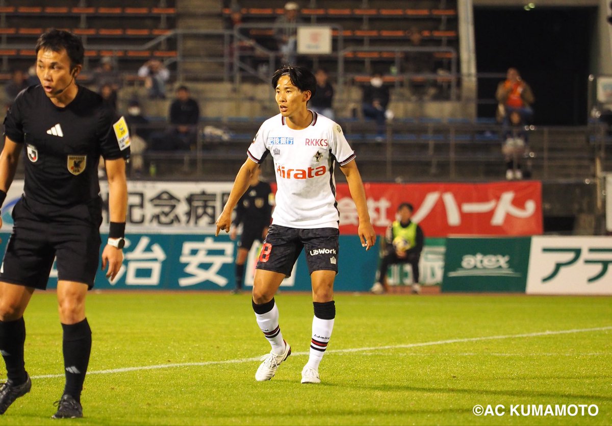 フォトレポート📸4️⃣ #ロアッソ熊本 #11月23日 #第37節 #袴田裕太郎