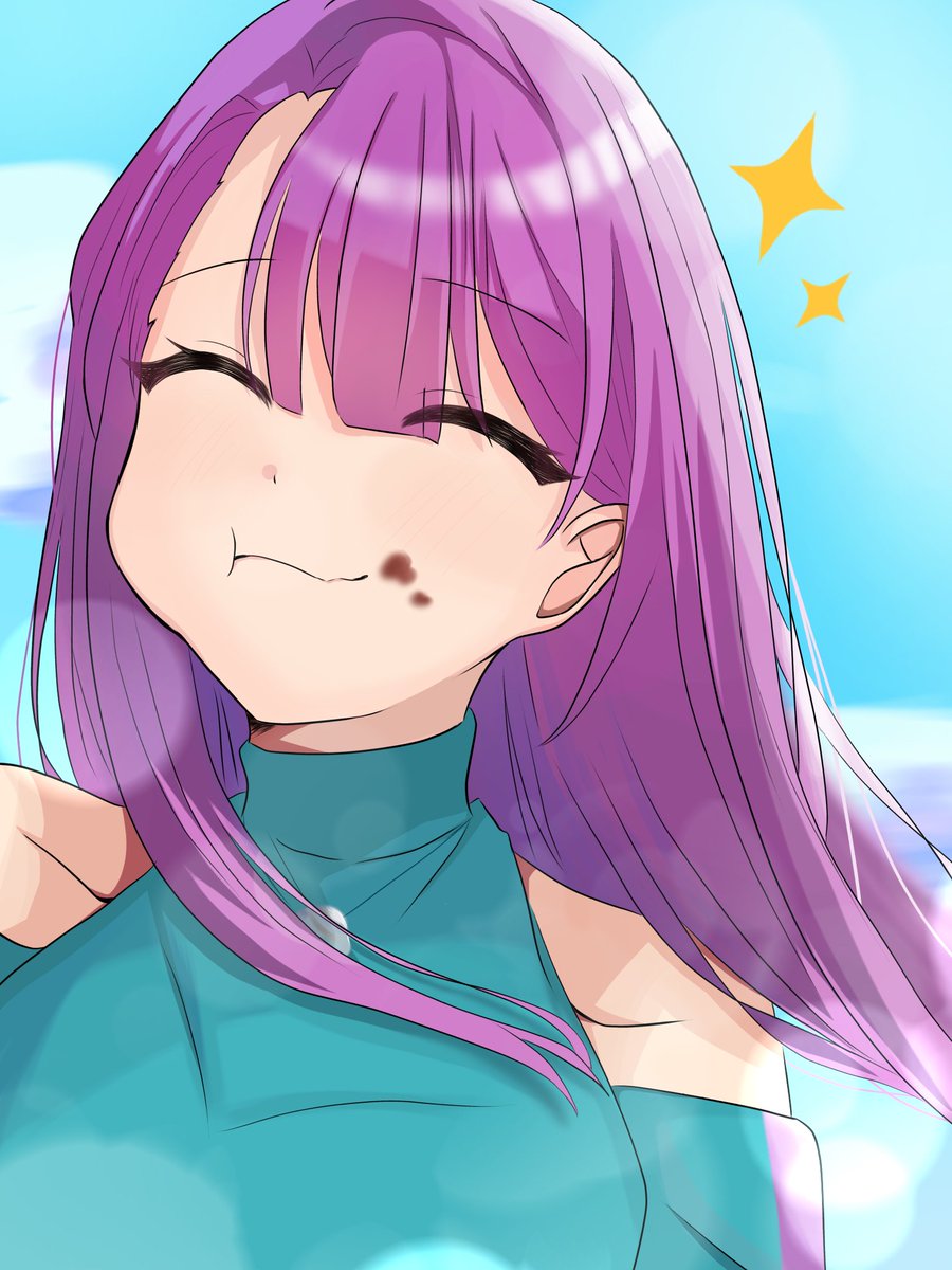 「　美  味  し  い  な  ~  ！　」

#イラスト
#俺クロ
#俺クロFA