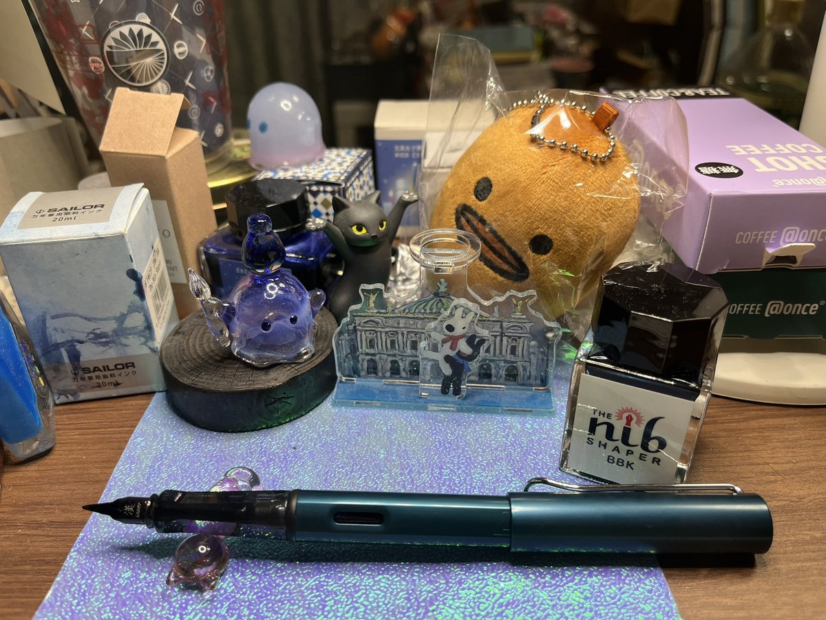 『蛍』牧野信一
#朝活書写 No.2234
#朝活書写_2234
2025.11.22

#nibshaperbbk 
#青緑愛好連盟
#lamy 
#アルスター
#漢字ニブ
#リサとガスパール
#ネコのペンおき
#carrocro 
#きゃろくろおばけ 
#キャロちゃん
#カステラの赤ちゃん