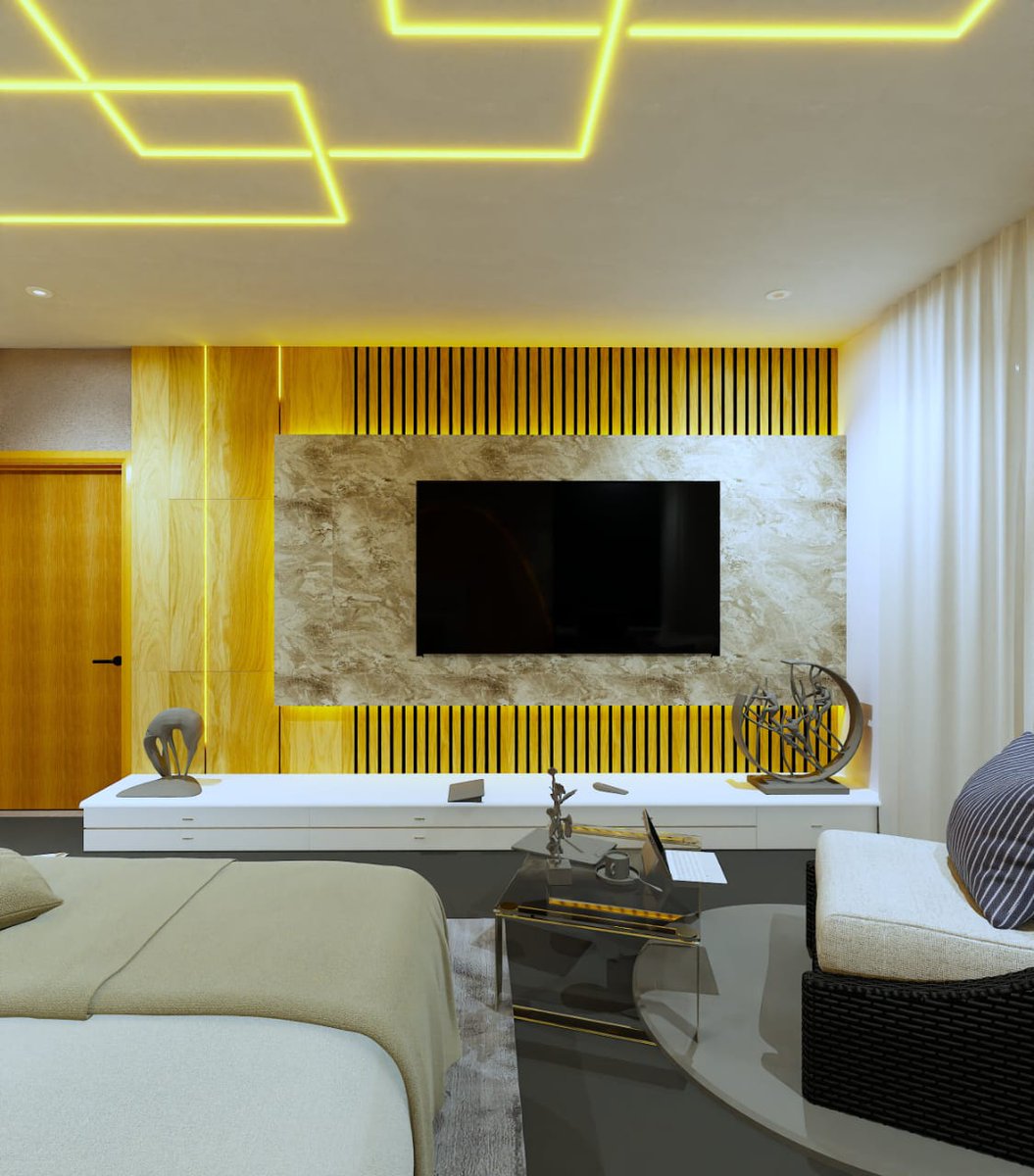 NsikakEss's tweet image. Modern comfort meets minimal elegance — a bedroom designed for calm, class, and functionality. #InteriorDesign #ModernLiving  #DesignDaily #MinimalistDesign