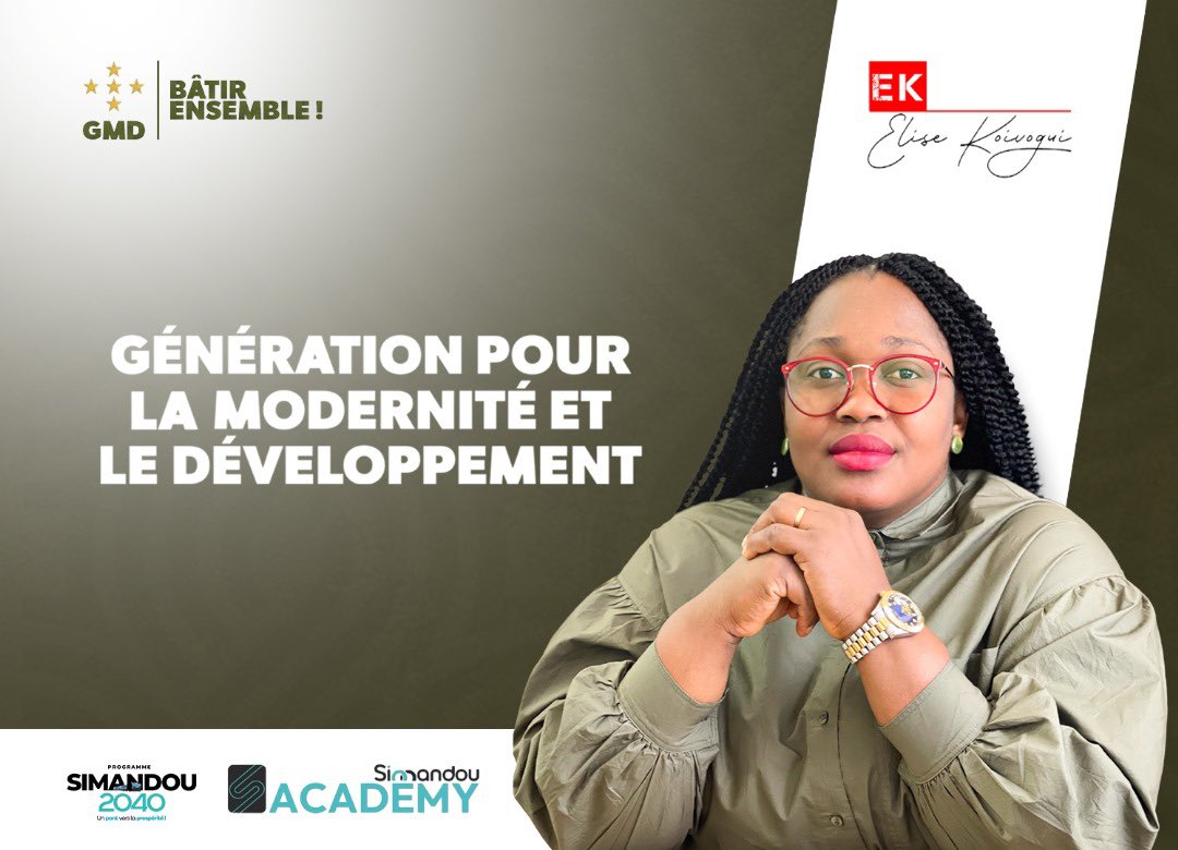 GMD représente une dynamique constructive,tournée vers l’avenir.

Je vous souhaite à toutes et à tous un excellent début de semaine, rempli d’énergie, d’espoir et de motivation. 
                 ⭐️
𝐆𝐌𝐃 ⭐️⭐️⭐️𝐁𝐚̂𝐭𝐢𝐫 𝐞𝐧𝐬𝐞𝐦𝐛𝐥𝐞 !
                ⭐️
𝐄.𝐊