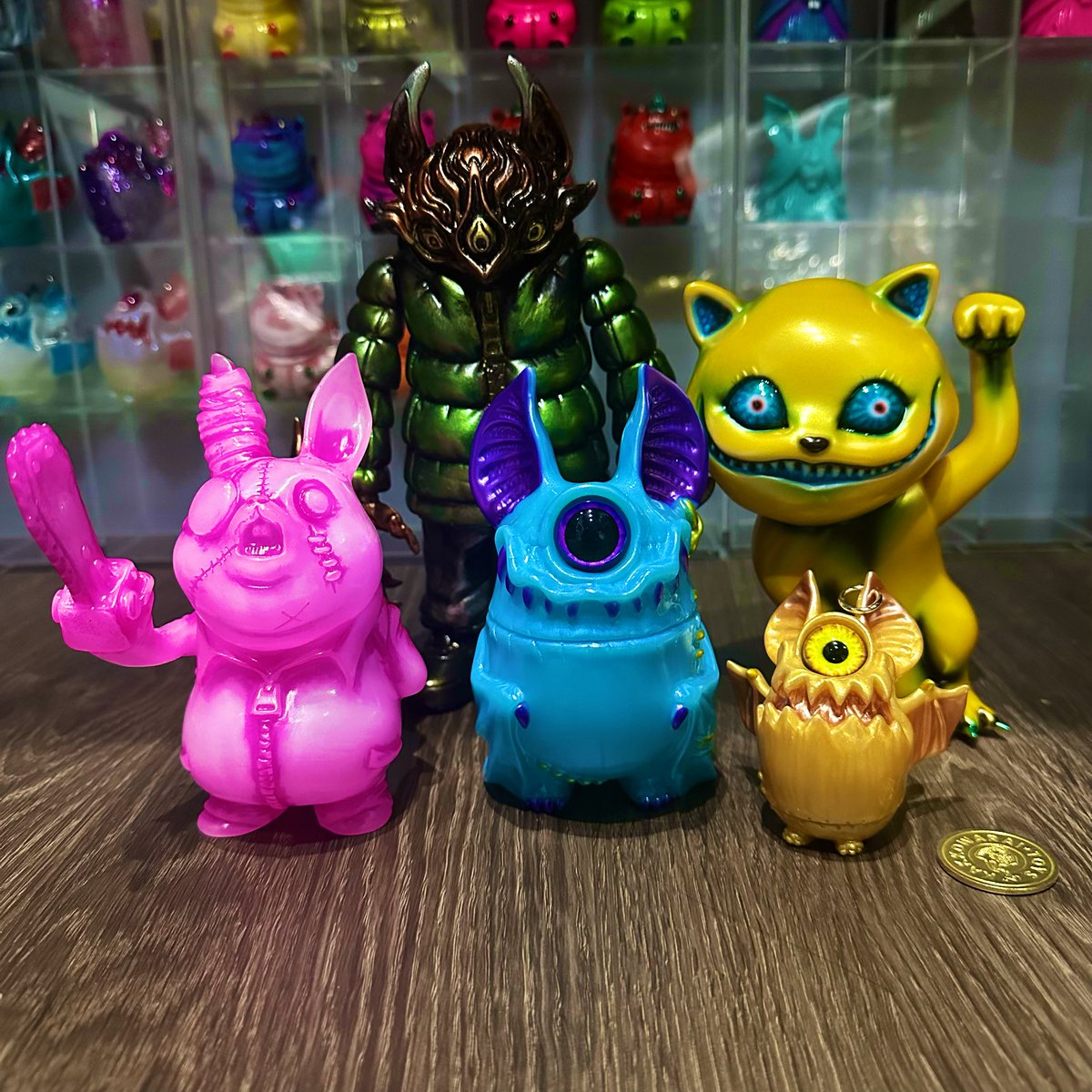 ソフビ決起集会戦利品✨今回は珍しく運が良く、奇跡的に2人で入場が第