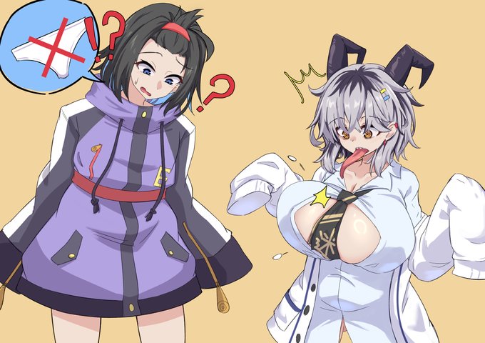 #でらの事件簿
#パルマ調査記録

Skeb依頼いただきました。でらさんとパルマちゃんの衣装チェンジです
ありがとうございました! 