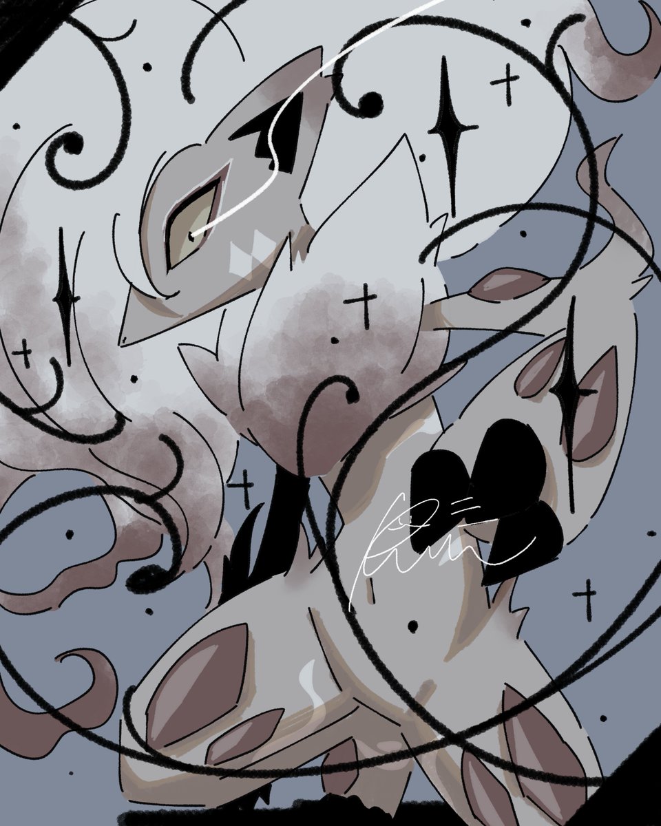 punaparu's tweet image. ヒスイゾロアーク/Hisuian Zoroark