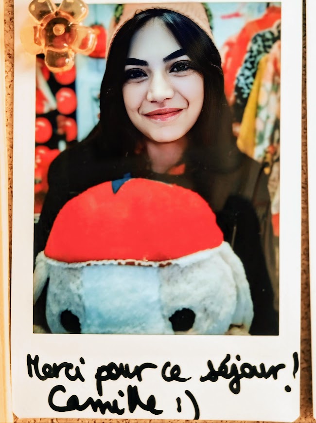 TomatoOsaka's tweet image. 先日アウトのパリ美女ゲストはフリーの写真家としてご活躍。ワーキングホリデーを利用して東京に在住予定！
This French girl guest will live in Tokyo as a freelance photographer!
#ゲストハウス #ホステル #guesthouse #hostel