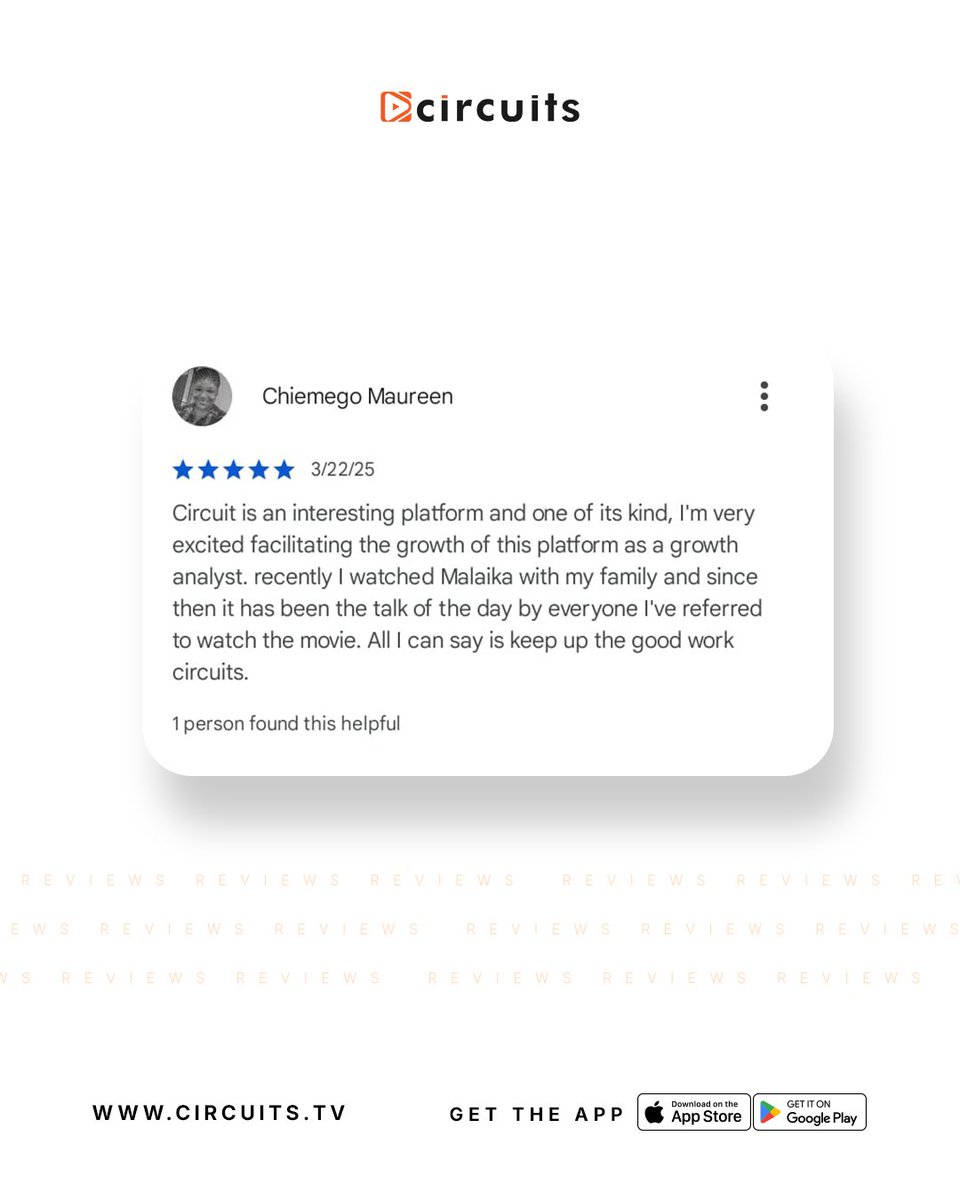 Circuitstreams_'s tweet image. Visit circuits.tv to sign up with your Gmail or Facebook account and explore our movie collections. Also available on major Smart TV brands. 

#Circuits #Circuitstv