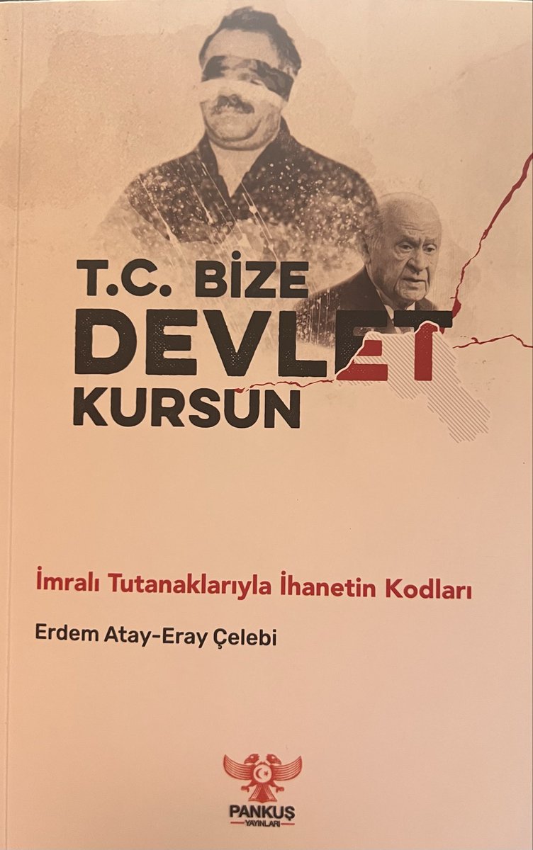 Değerli gazeteciler Erdem Atay ve Eray Çelebi tarafından yazılan “TC Bize Devlet Kursun” başlıklı kitap, Pankuş Yayınlarından çıktı. Belgelere dayalı şekilde yazılan kitap son yıllarda yaratılan algılara tarihin ve gerçeklerin dayandığı olgularla sadece cevap vermiyor,