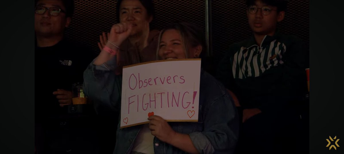 I'm just here to cheer on the observers 🧡

FIGHTING! ✊🫰