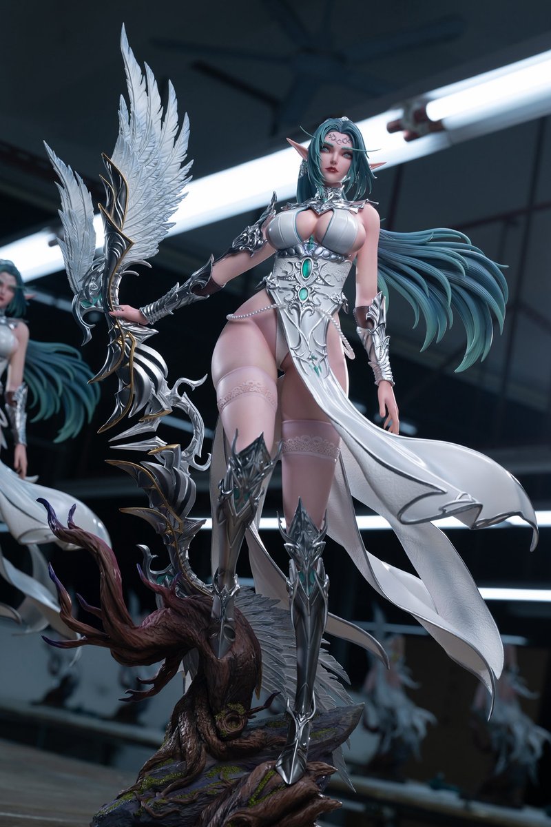 Busworkstudio's tweet image. Bus 1/4  Tyrande Whisperwind
