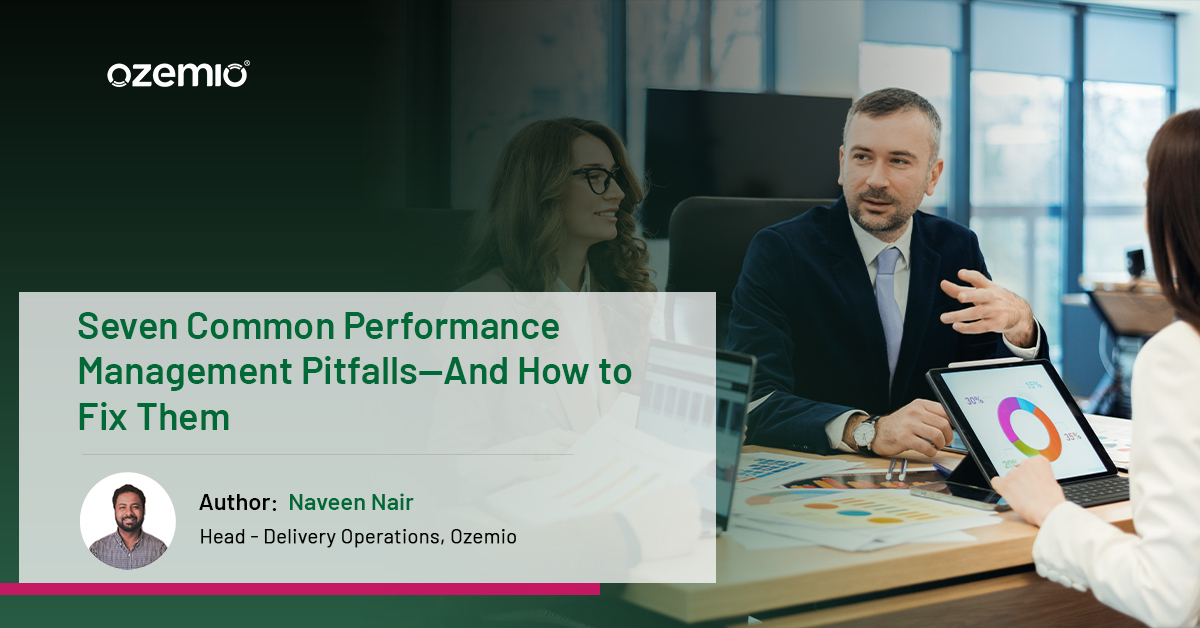 Is your performance management system helping your people—or holding them back?
From outdated yearly reviews to bias and burnout, the problems are real… but solvable.

Read the 7 pitfalls every leader should avoid: ozemio.com/blog/seven-com…

#HR #performancemanagement #ozemio