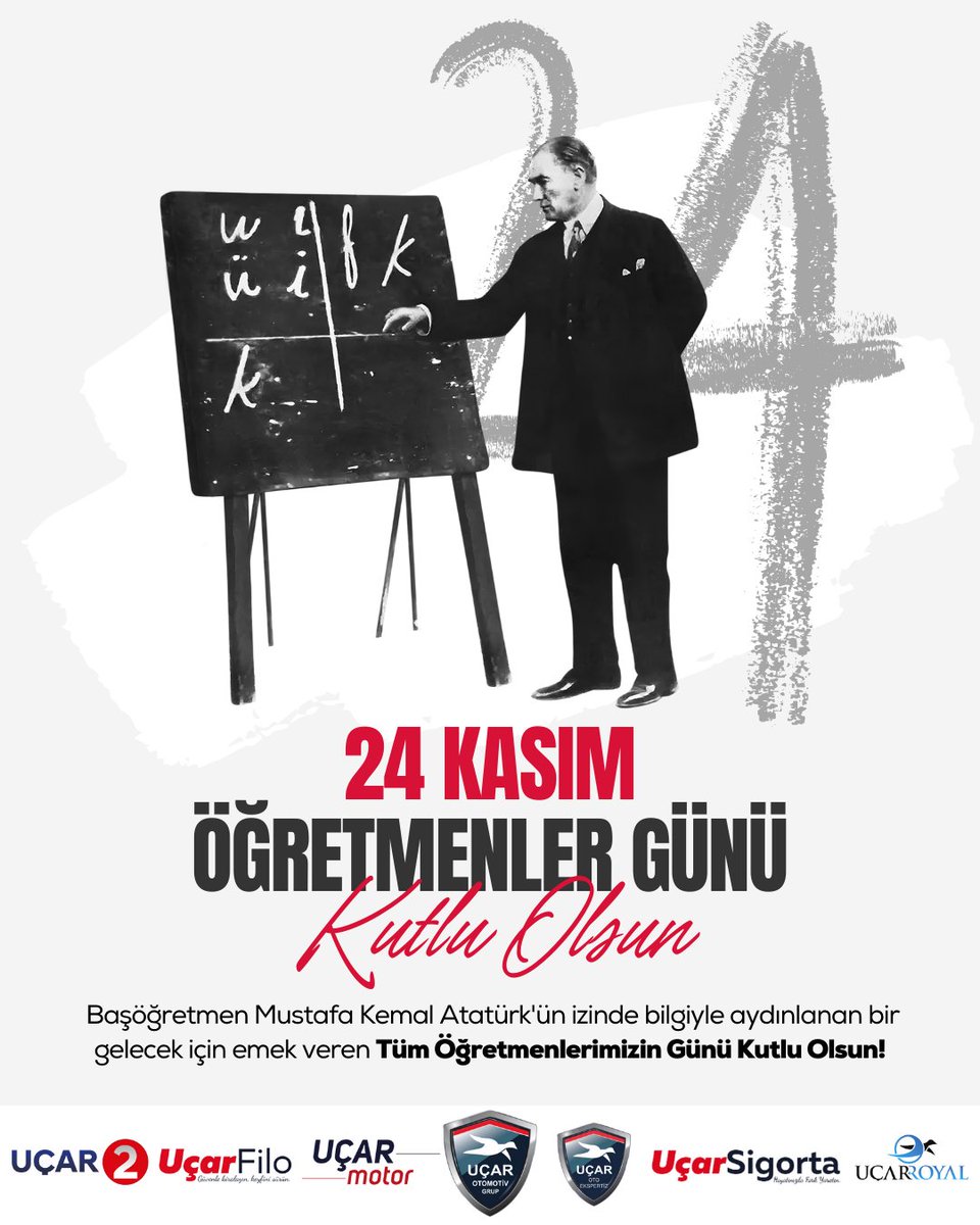 24 Kasım Öğretmenler Günü kutlu olsun! #öğretmenlergünü #24kasımöğretmenlergünü