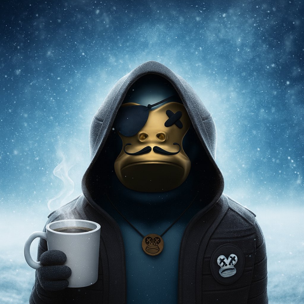 GM Tribe! ❄️☕
It’s Monday and it’s cold… but let’s take a moment to congratulate <a href="/simonwilliams75/">Simon Williams ⚡️</a> 🎉 for taking the highest bid in yesterday’s auction and securing this rare gold samurai 🥷.

Thank you to everyone who showed up 🙌 and get ready, because we’ve got one more round
