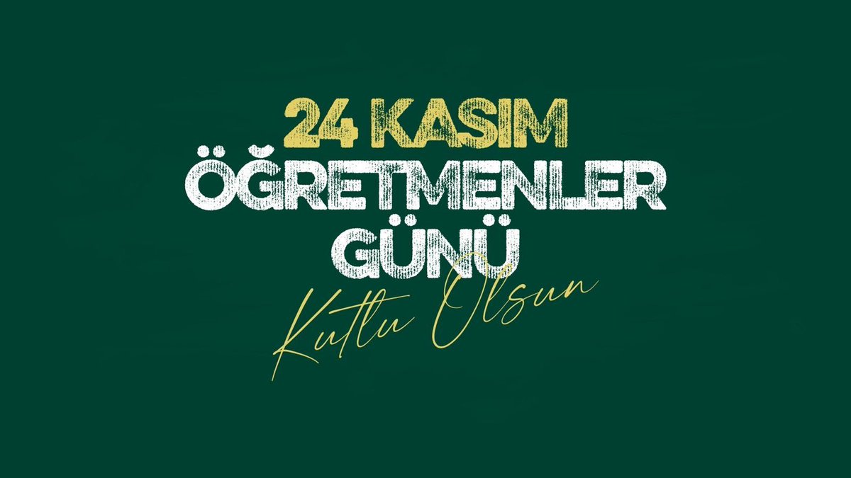 Ömrünü çocuklarımızın gelişimine adayan, onların kalbine hem bilgiyi hem de karakteri işleyen öğretmenlerimiz; ülkemizin istikbaline yön veren en kıymetli rehberlerimizdir.

Biliyoruz ki her başarıda, bugün minnetle ve şükranla yâd ettiğimiz bir öğretmenin izi vardır.

Emekle,