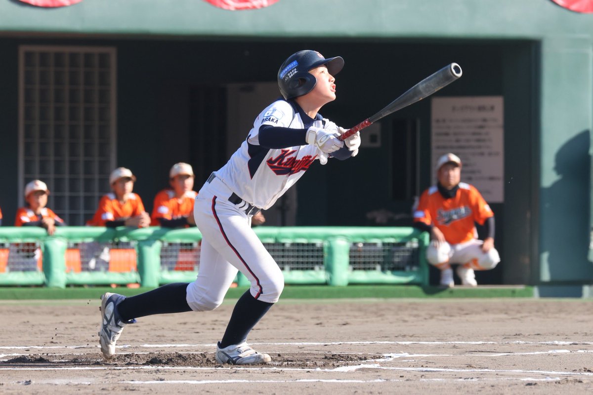MLBJapan's tweet photo. 延長タイブレークにもつれ込んだ『 #MLBカップ 2025』決勝。
大阪柴島ボーイズが勝呂ボーイズとの激闘を制し、初出場で初優勝🏆🔥
#MLBCUP https://t.co/f0l5dmIZnK