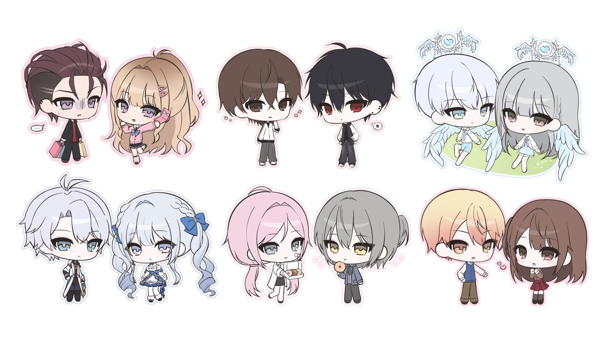 #RT🩷 #커미션  
알티 추첨 한 분 1페어 작업해드립니다!

모에모에 SD 타입 / 1인 9,000원 
신청: kre.pe/GSx8