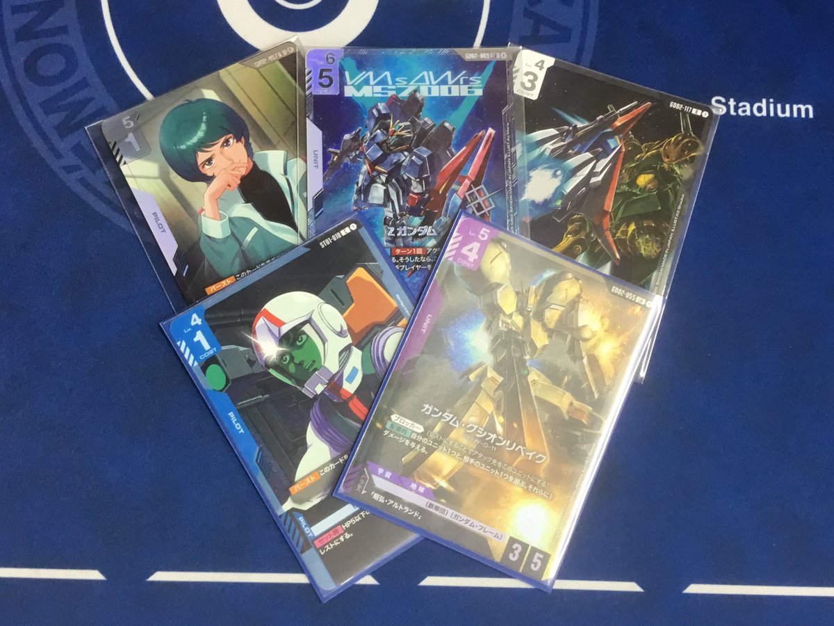 ☆イベント結果☆ 本日開催のガンダムTCG ニュータイプチャレンジ 参加