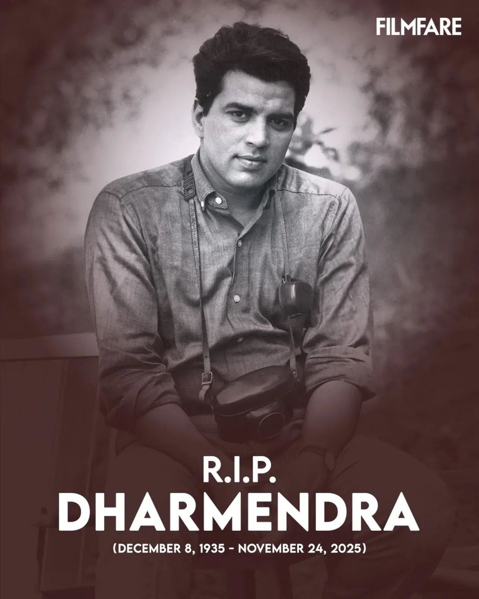 भावपूर्ण श्रद्धांजलि 🙏🌺
#DharmendraDeol