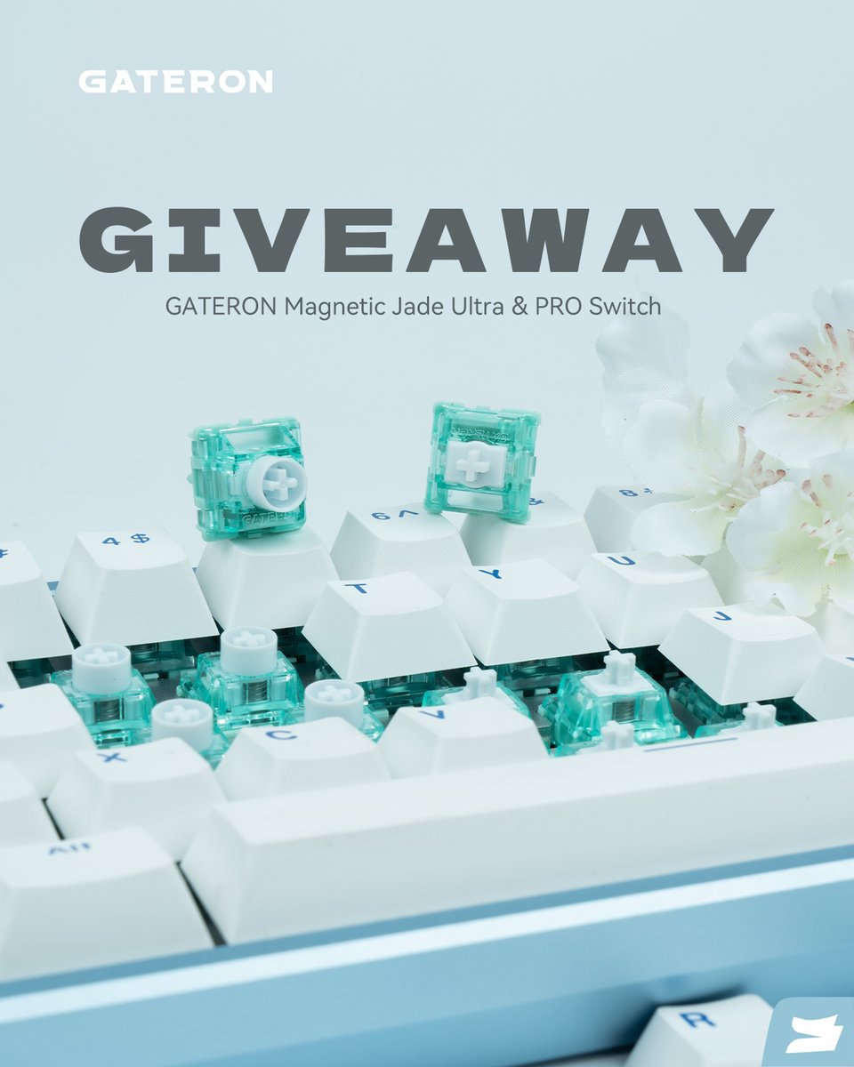 Jade Ultra or Pro?
Instead of choosing, let’s give away both

✅How to enter:
1⃣ Follow <a href="/GATERONOfficial/">GATERON</a>
2⃣ Retweet and Like this post.
3⃣Q: Which one will you choose and why? 
Comment your answer and tag 2 gaming friends

🎁Peizes(4 Winners):
2*GATERON Magnetic Jade Ultra