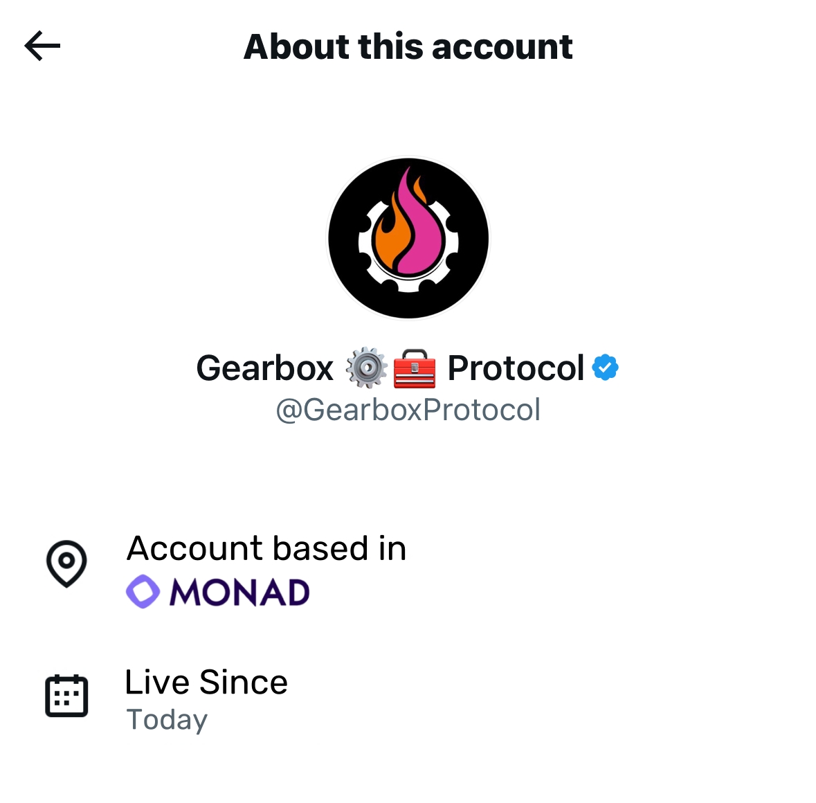 GearboxProtocol's tweet image. GMonad is now hours away. ⚙️🧰