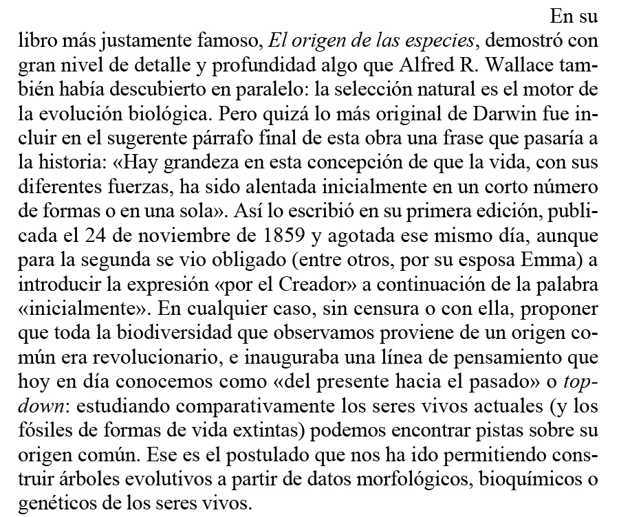 <a href="/Ed_Critica/">Editorial Crítica</a> Si queréis saber lo que ocurrió con este último párrafo del libro entre la primera edición y la segunda (publicada el 7 de enero de 1860), os lo resumo en #EnBuscaDeOtrasVidas (<a href="/Ed_Critica/">Editorial Crítica</a>):

(...)