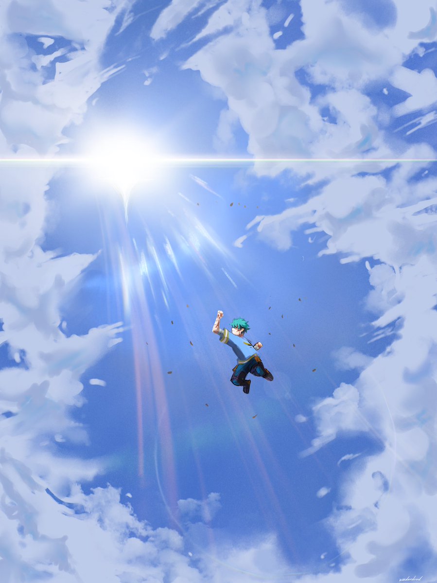 wonderduod's tweet image. GO! #deku