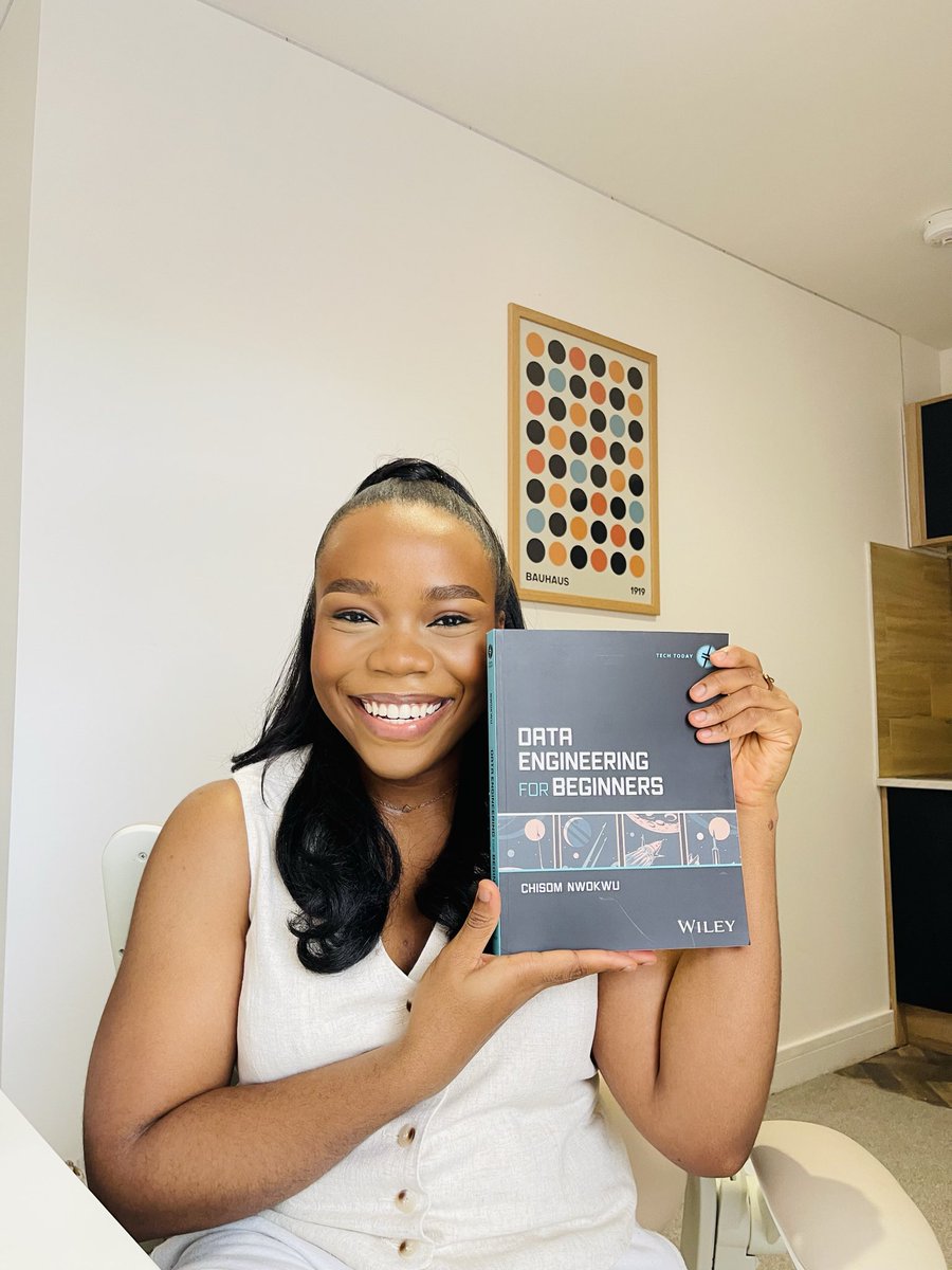 tech_queen's tweet image. My book is here, and it’s beautiful🥺🚀

1 year of hardwork, 340 pages of so much value!

Data Engineering for Beginners is officially LIVE on Amazon, and positive reviews are already rolling in.🎉

I’m incredibly proud of myself for reaching this milestone, and deeply grateful…