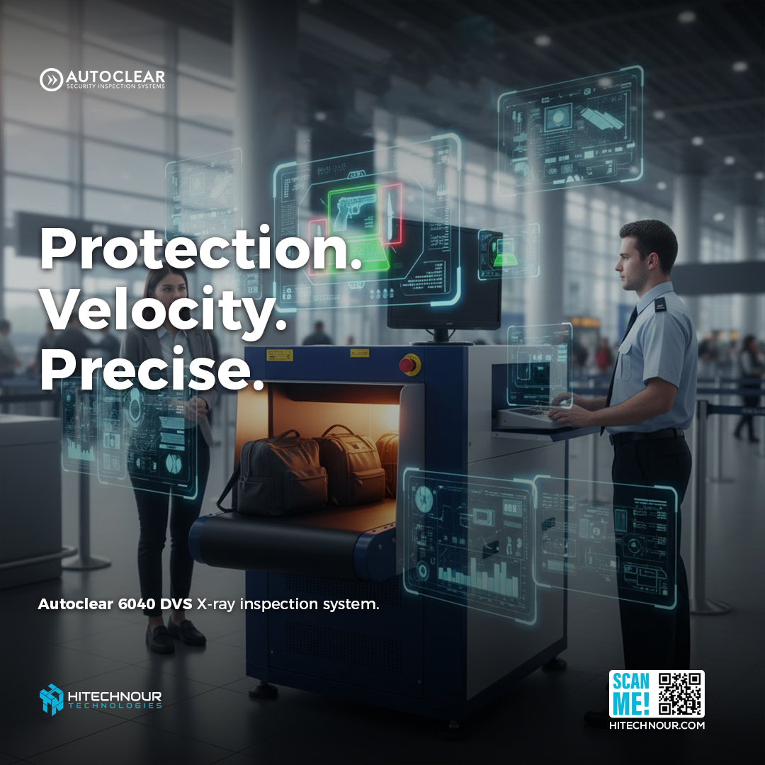 Hi_TechNour's tweet image. 🔎 The 6040DVS X-ray system from @Autoclear is a compact, high-performance solution for fast, accurate screening of hand-carried items in busy checkpoints.

Powered by AUTOCLEAR &amp;amp; HiTechNour in Egypt.
🔗 shorturl.at/E4cJA 
#AUTOCLEAR #HiTechNour #XRayScreening