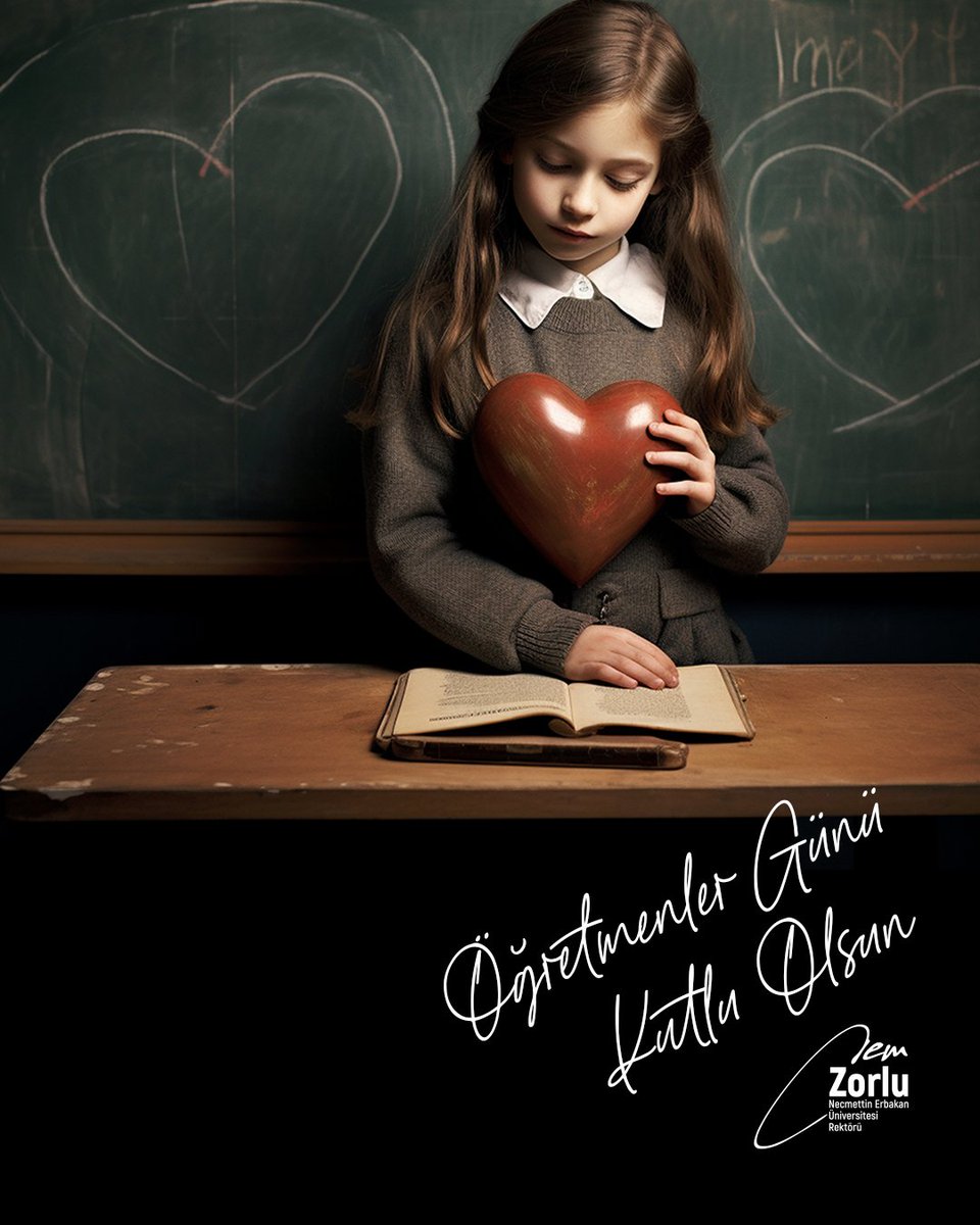Gönüllere sevgi tohumları eken, geleceğimizi aydınlatan tüm öğretmenlerimizin, 24 Kasım Öğretmenler Gününü yürekten kutluyorum ❤️