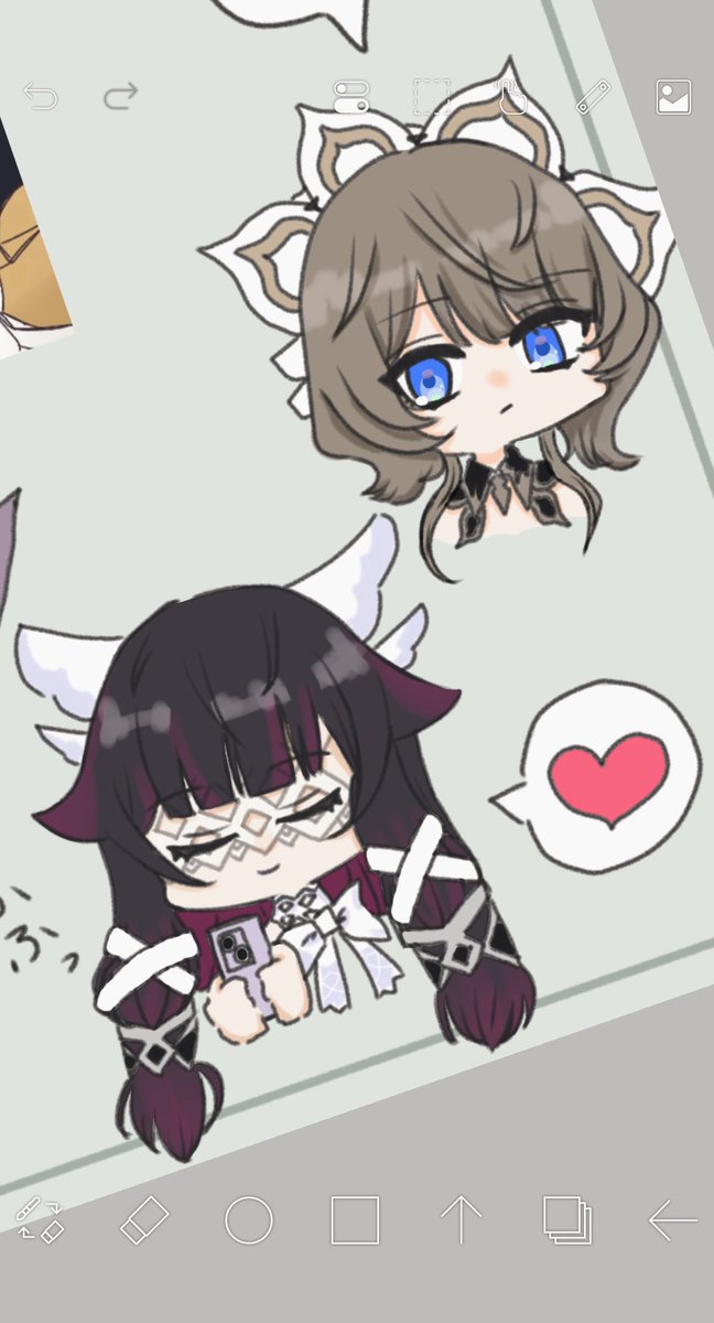 PyiPyiMiMe's tweet image. もし原神にスマホがあったら

#sandbina #columbina #Sandrone