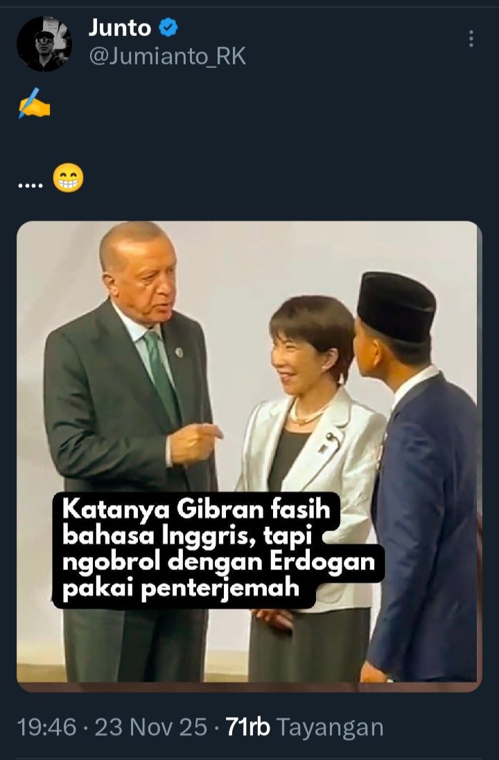 Jadi buzzer penebar hoax ga hrs goblok begini 😅

Kakak pembinanya gimana sih?
<a href="/ch_chotimah2/">Chusnul ch💞timah</a> aka <a href="/Anak__Ogi/">Anak ogi</a>