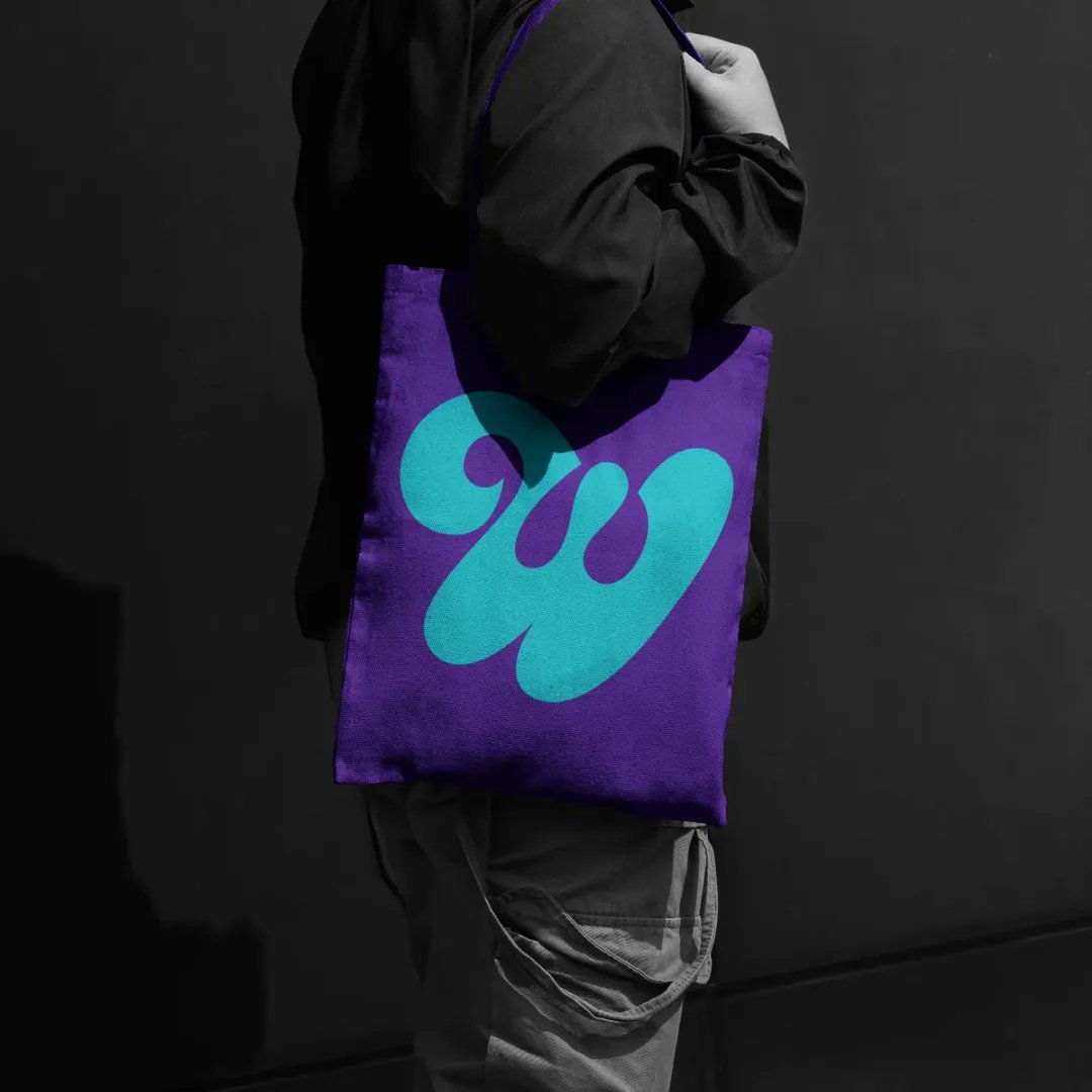 ivanovsky_alex's tweet image. It’s just another one of my works.
Custom illustrated “W” in purple, living its best dark-mode life 💜