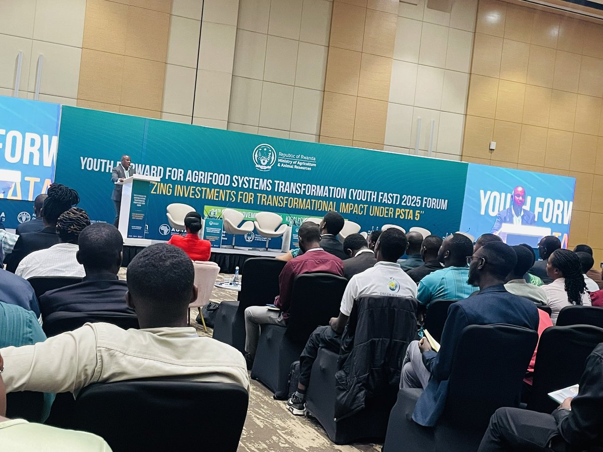 Happening Now:
Stay tuned and follow the Youth Forward for Agrifood Systems Transformation (Youth FAST) 2025 Forum LIVE as young leaders, innovators, and changemakers come together to shape the future of sustainable agrifood systems.
👇👇

youtube.com/live/XqIbs3k0U…