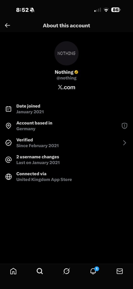 Nothing themselves using an iPhone for their X account is probably the funniest thing you’ll see 😂