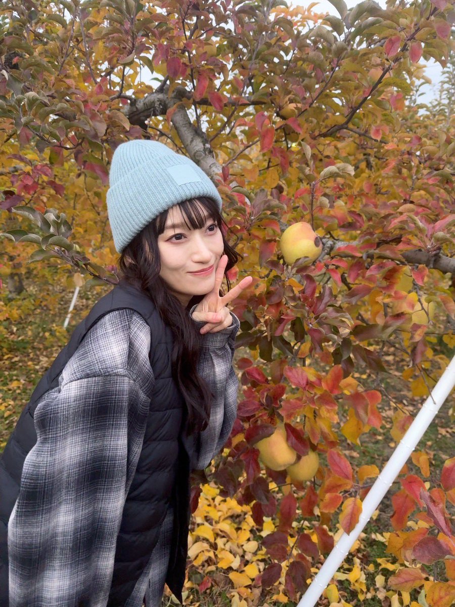 #虹会バスツアー2
#りんご狩り🍎
#楽しすぎて滅