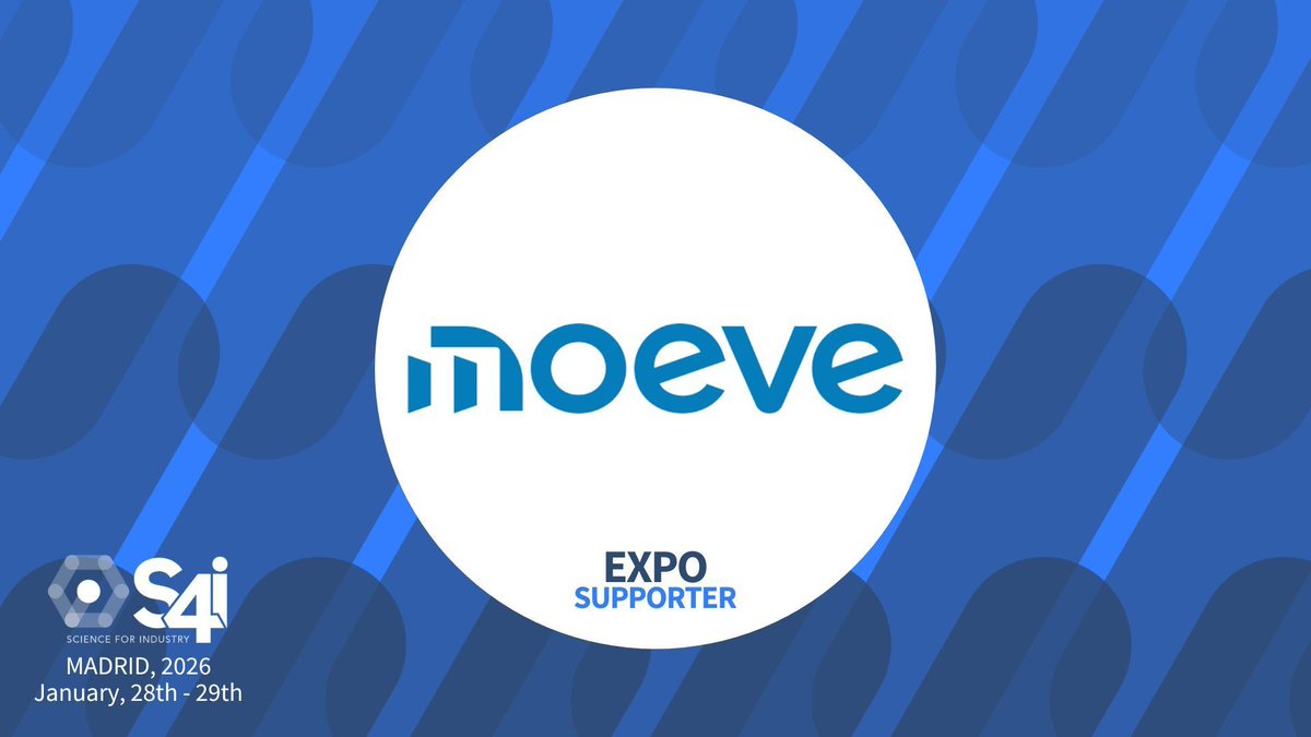 s4industry's tweet image. ⭐ We’re proud to welcome @MoeveGlobal as an Expo Supporter of #S4i2026!

A leader in sustainable mobility, Moeve shows how science &amp;amp; innovation can reshape transportation for a cleaner, smarter future.

📅 Jan 28–29, 2026 | Madrid

#Innovation #TechTransfer #DeepScience