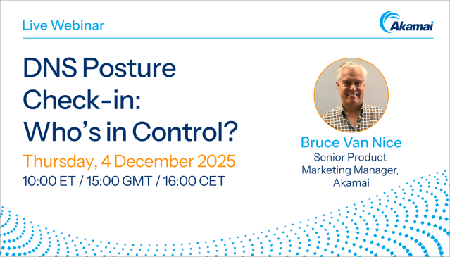 Learn best practices for DNS hygiene, compliance, and uptime. Join our live webinar to protect your business. Register today. <a href="/Akamai/">Akamai Technologies</a> bit.ly/4okdGnH