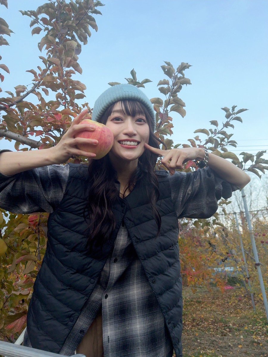 #虹会バスツアー2
#りんご狩り🍎
#保育園以来
#大きくなりました