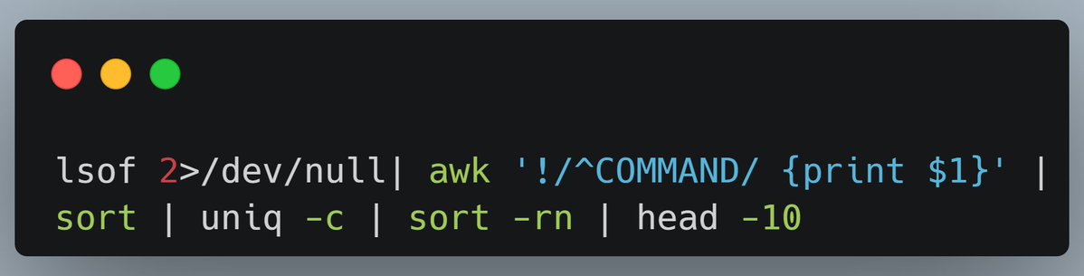 TheExploitLab's tweet image. Find Linux Processes Hogging File Descriptors #linux