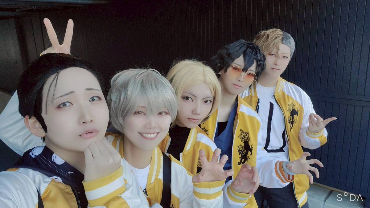 てでし2日目お疲れ様でした！
🦁あわせ楽しかった～✨
🐰→ちゅうさん
🐢→氷狸ちゃん
🦊→きくちゃん
🐎→はるかな
🦌→からすさん
※コス