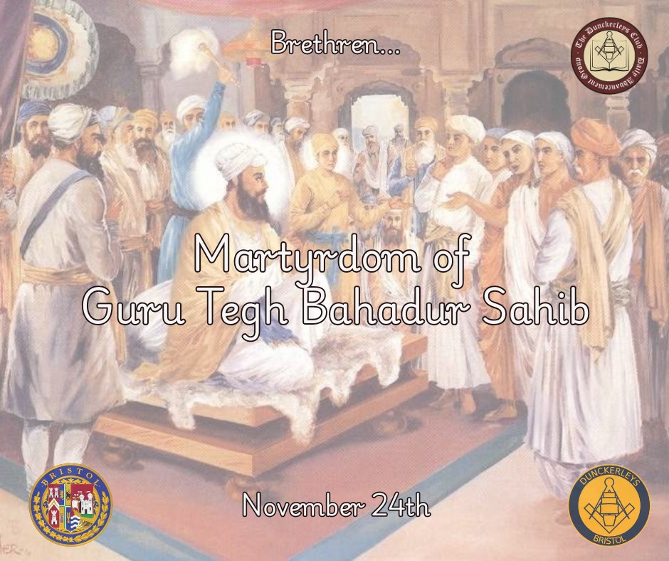 TheDunckerleys's tweet image. Martyrdom of Guru Tegh Bahadur Sahib - mailchi.mp/39543e8fbcde/j…