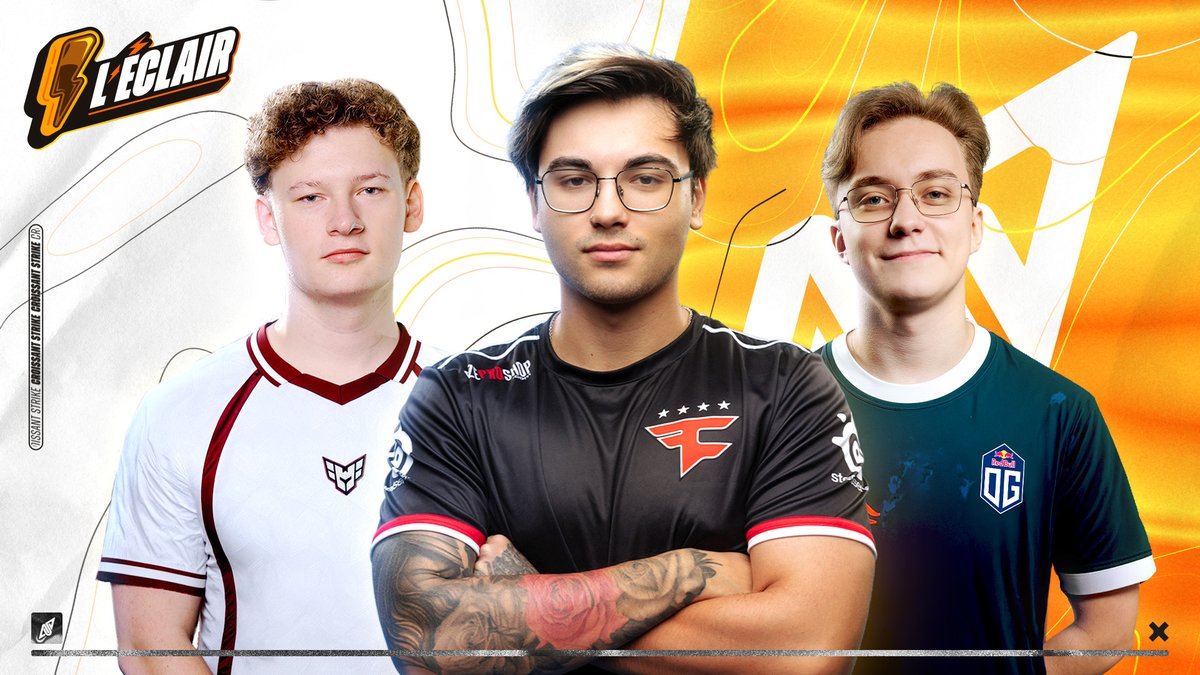 CroissantStrike's tweet image. LE MAJOR DÉMARRE, 🇷🇺 FL4MUS REJOINT 🇪🇺 OG, 🇩🇰 CHR1ZN CHEZ 🇸🇪 HEROIC !

Toute l&apos;actualité Counter-Strike présentée par @JawedCS ! 🙌