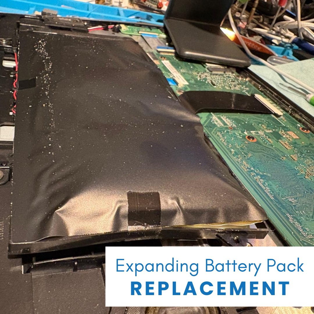 pcexpresssale's tweet image. Bit of a crazy job at the moment!!
If your laptop is ever looking like it's getting thicker as wild as it sounds, it might be your battery pack expanding!
Drop by and we'll find the problem and won't charge you until we've fixed it!
#batteryreplacement #laptoprepair