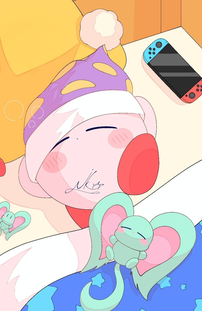 TK3422601741077's tweet image. こっちの方がよくねとか思い始めてる
＃カービィイラスト