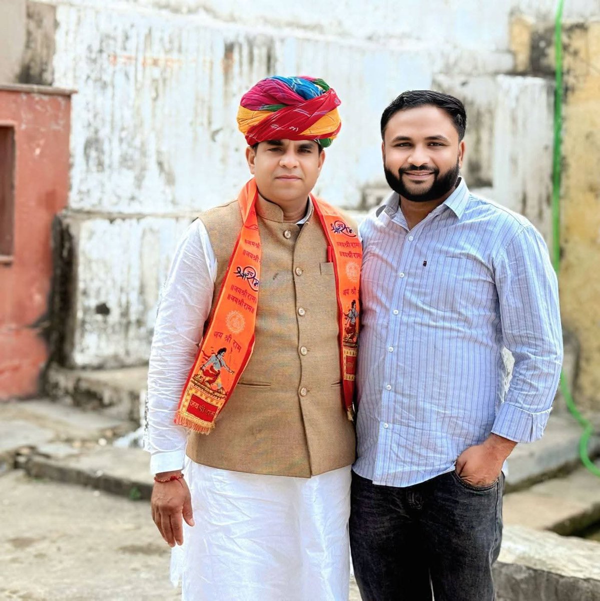 Vikram_dev_'s tweet image. जमवारामगढ़ पूर्व विधायक श्री गोपाल लाल जी मीणा को पुनः जयपुर ग्रामीण से जिला अध्यक्ष बनने पर मिलकर बधाई एवं शुभकामनाएं प्रेषित की व उज्ज्वल भविष्य की कामना करते है 
@INCRajasthan @gopalmeenainc