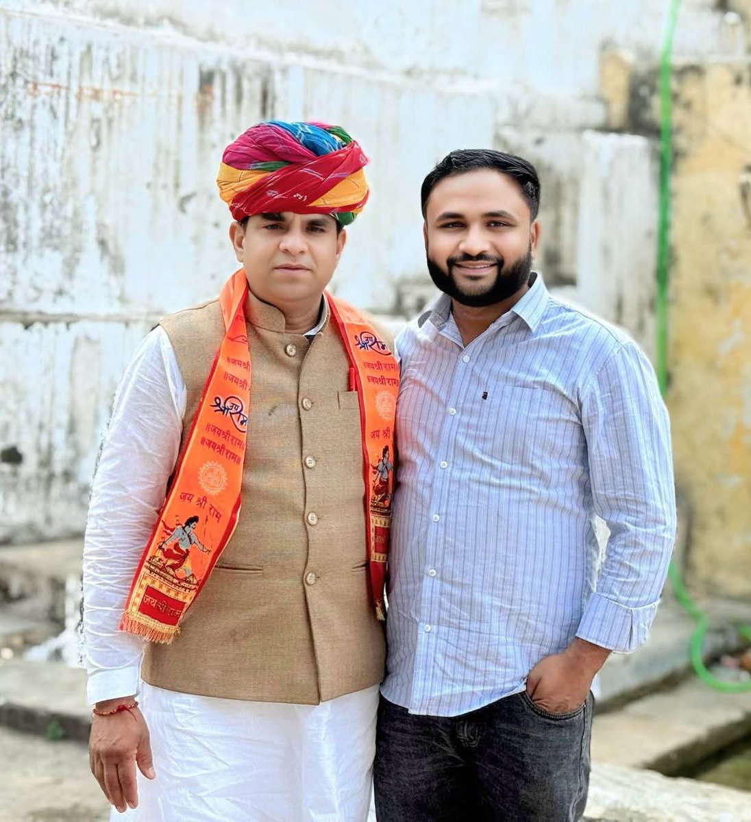 Vikram_dev_'s tweet image. जमवारामगढ़ पूर्व विधायक श्री गोपाल लाल जी मीणा को पुनः जयपुर ग्रामीण से जिला अध्यक्ष बनने पर मिलकर बधाई एवं शुभकामनाएं प्रेषित की व उज्ज्वल भविष्य की कामना करते है 
@INCRajasthan @gopalmeenainc